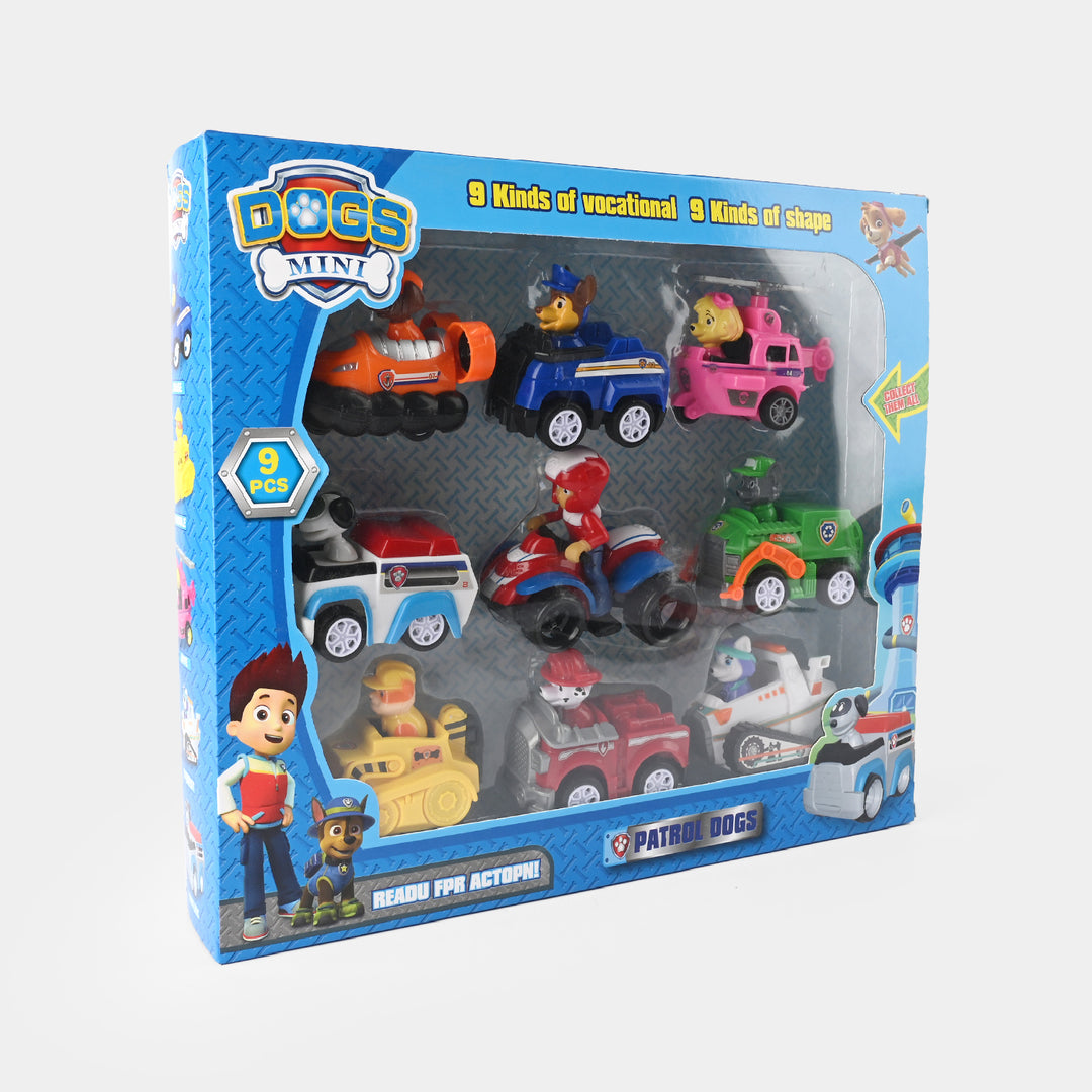 Cartoon Character Pull Cars For Kids