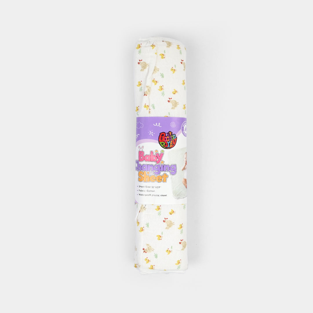 Baby Changing Sheet 18x27cm