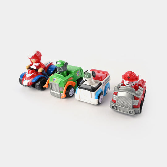 Cartoon Character Pull Cars For Kids