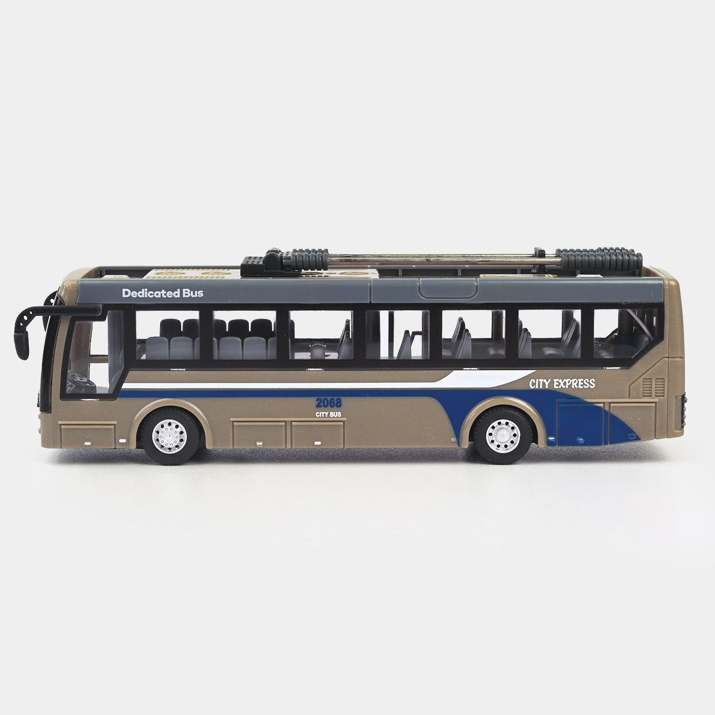 Remote Control City Bus For Kids