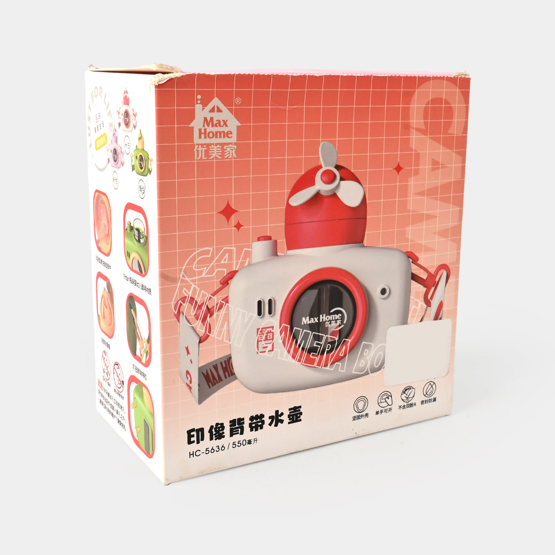 Kids Camera-Shaped Water Bottle | 550ml