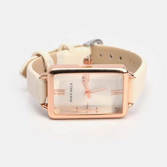 Modern Elegance Square Dial Watch