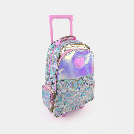 Smiggle 18" Trolley Backpack Bag | Grade 2-5