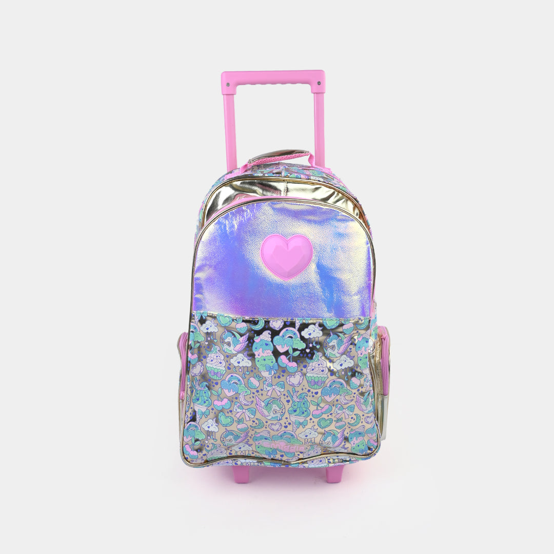 Smiggle 18" Trolley Backpack Bag | Grade 2-5