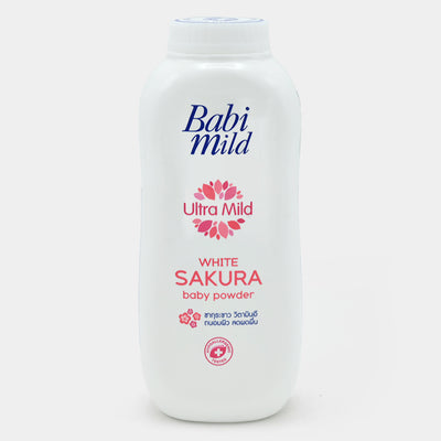Babi Mild Baby Powder White Sakura 350gm