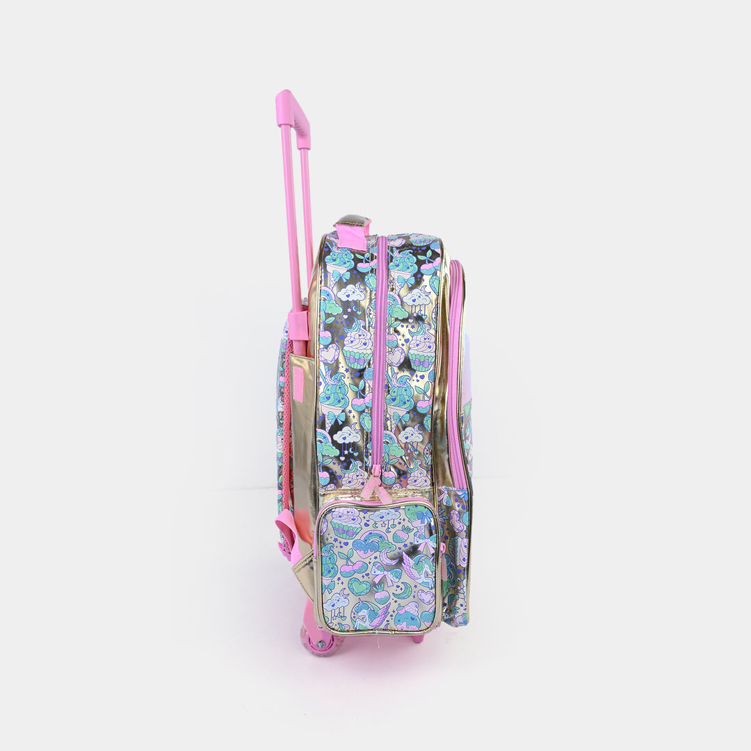 Smiggle 18" Trolley Backpack Bag | Grade 2-5