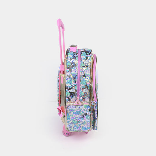 Smiggle 18" Trolley Backpack Bag | Grade 2-5