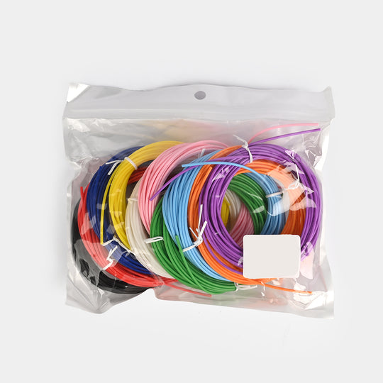 3D Drawing Pen Filament 10PCs Multi For Kids