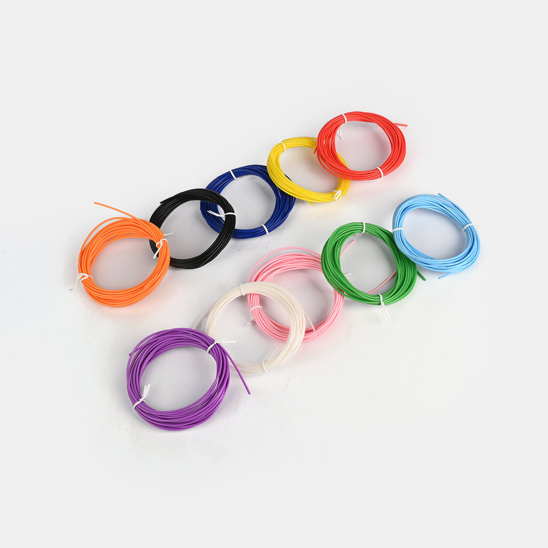 3D Drawing Pen Filament 10PCs Multi For Kids