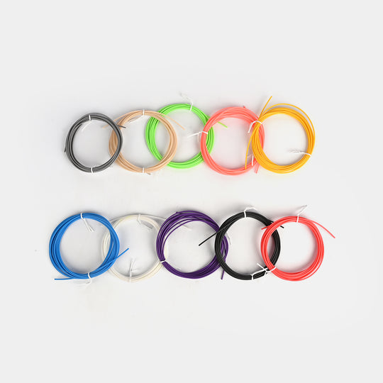 3D Drawing Pen Filament 10PCs Multi - For Kids