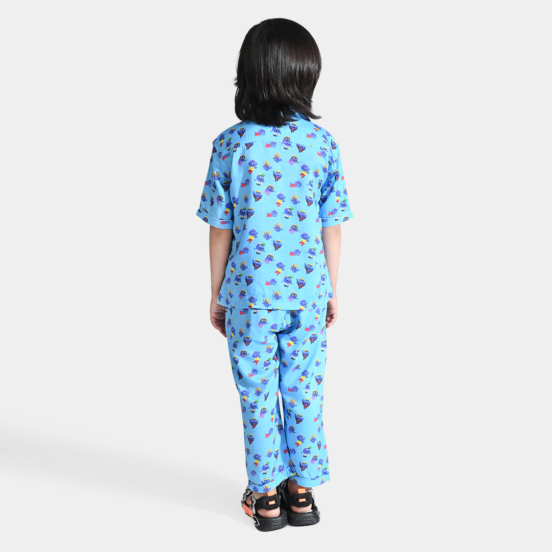 BP RIO MEET THE OBOS Boys Viscose Nightwear-Rio-Multi