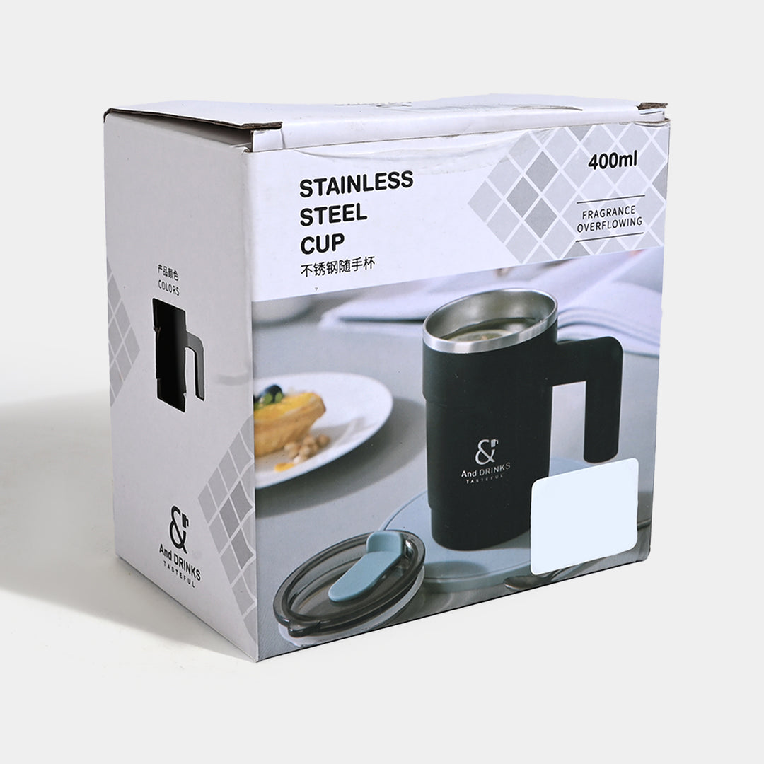 Stainless Steel 400ml Coffee Mug