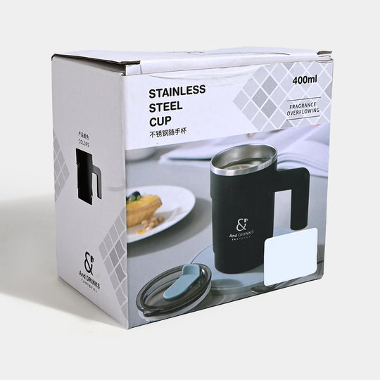 Stainless Steel 400ml Coffee Mug