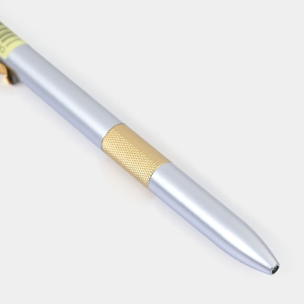 Silver & Gold Ballpoint Pen – Classic Design