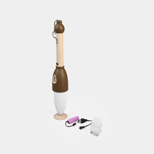 Magic Bubble Brush – One-Click Colorful Bubble Maker with Lights  (Ages 3+)