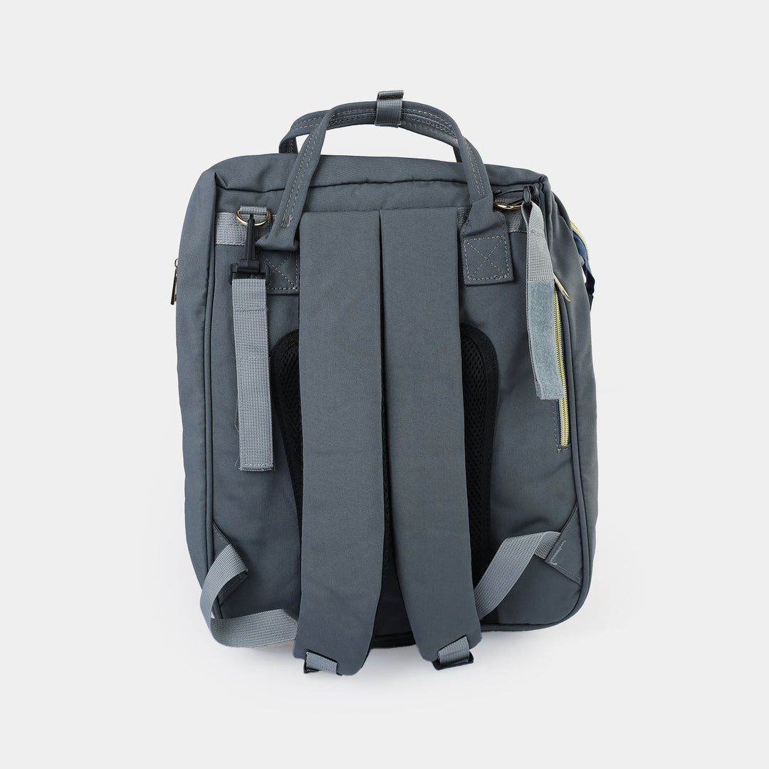 2-in-1 Foldable Diaper Backpack with Expandable Bassinet