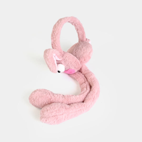 Interactive Moving Ear Plush Winter Earmuffs