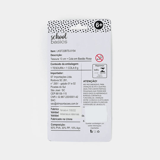 School Basics Stationery Set – Scissors & Glue Stick