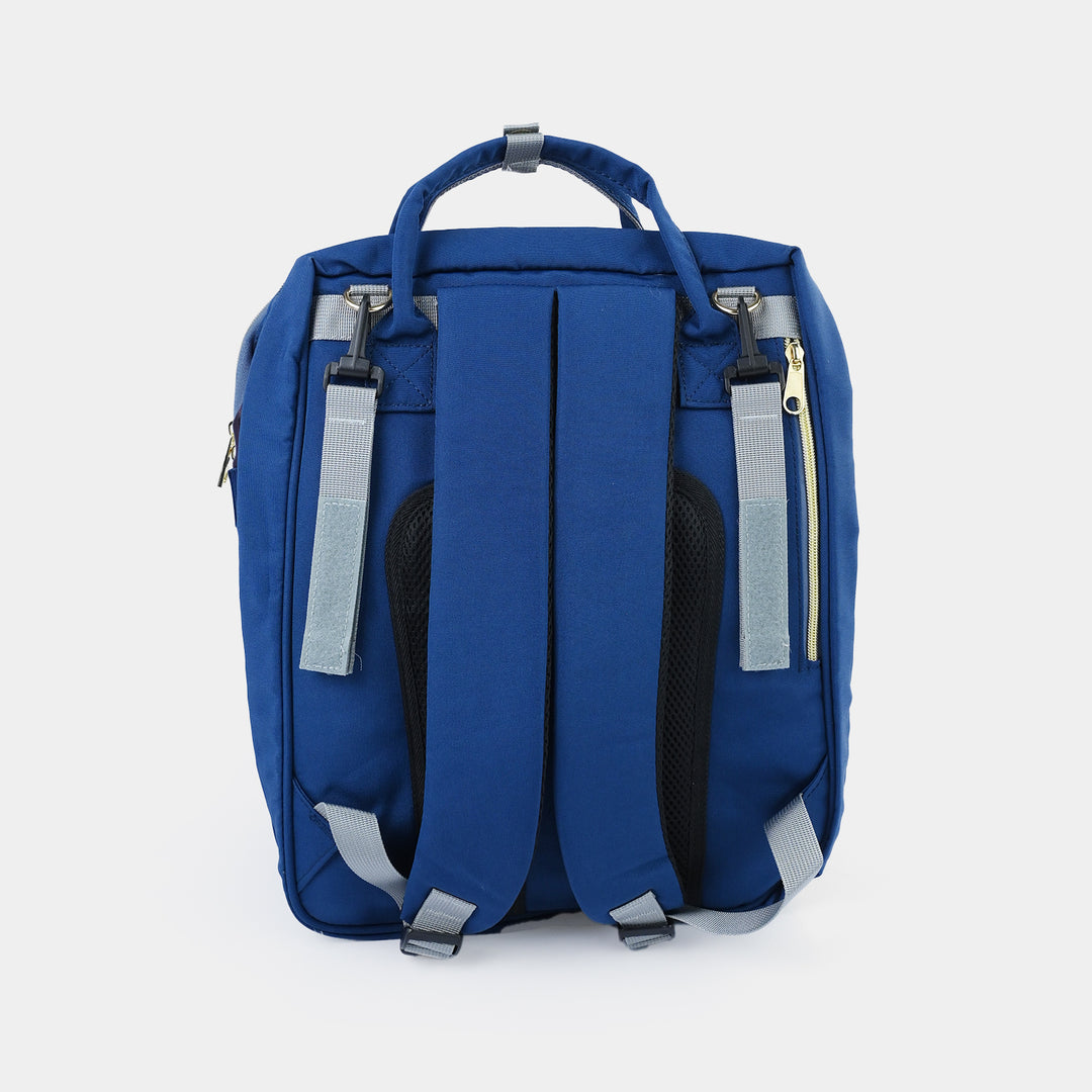 2-in-1 Foldable Diaper Backpack with Expandable Bassinet