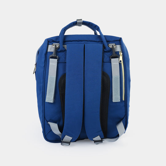2-in-1 Foldable Diaper Backpack with Expandable Bassinet