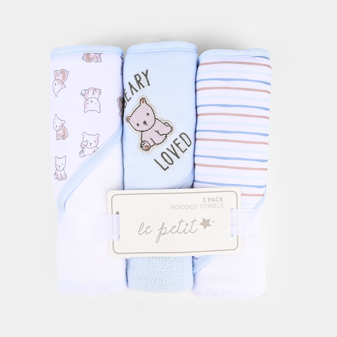 Baby Hooded Towels Pack of 3