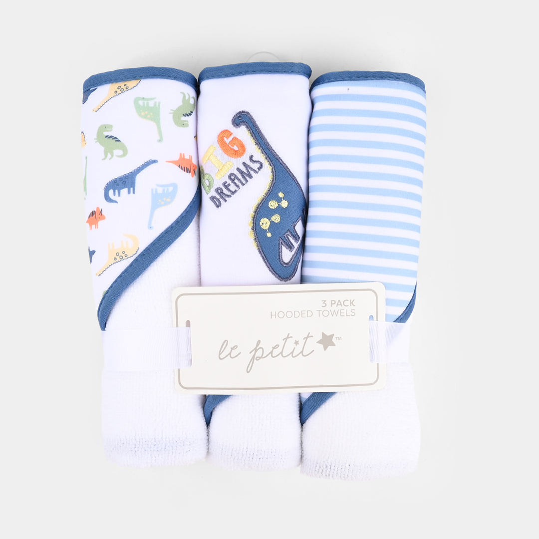 Baby Hooded Towels Pack of 3