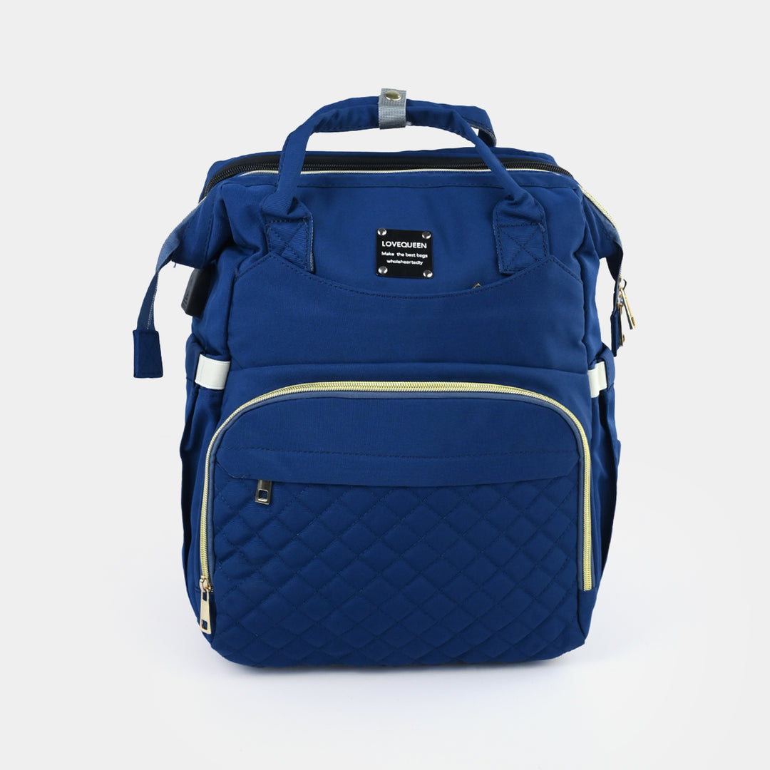 2-in-1 Foldable Diaper Backpack with Expandable Bassinet