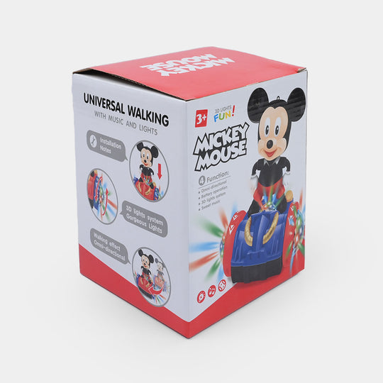 Mickey Mouse Walking Toy For Kids - Multi (DL-352)