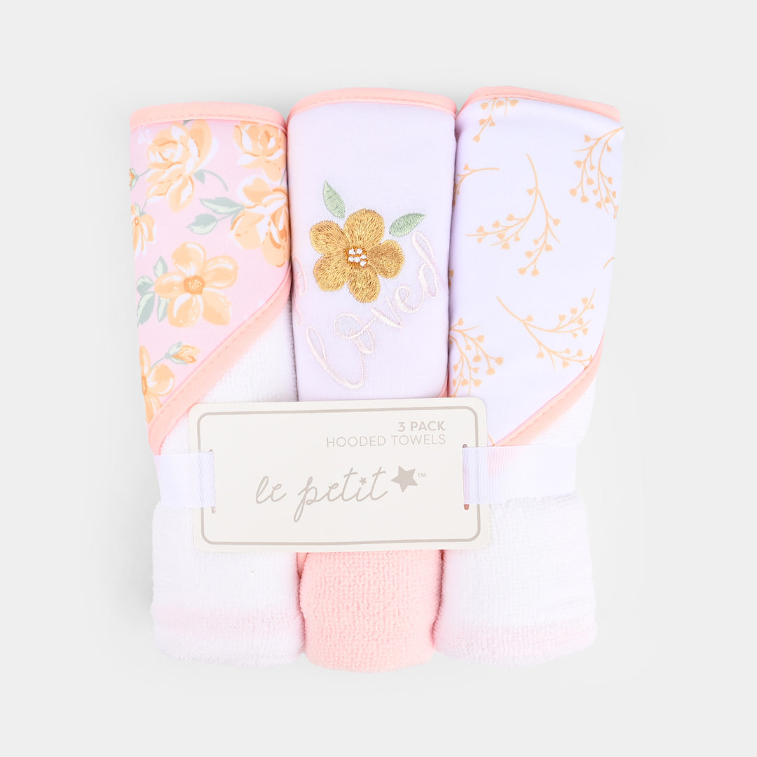 Baby Hooded Towels Pack of 3