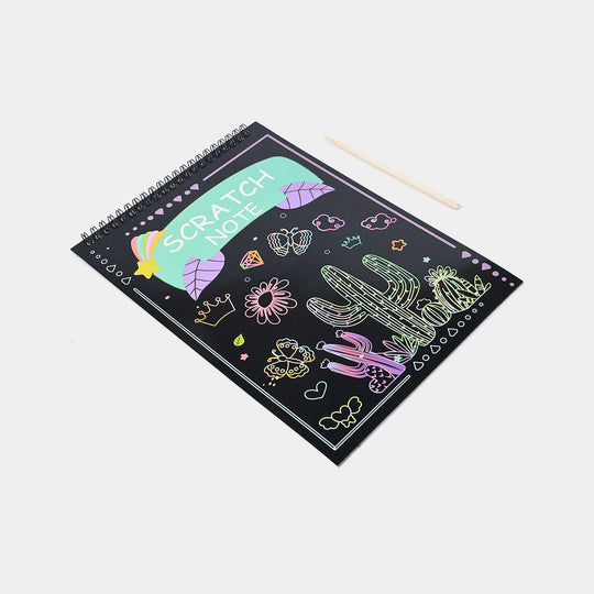 Rainbow Scratch Notebook