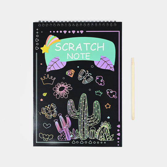 Rainbow Scratch Notebook
