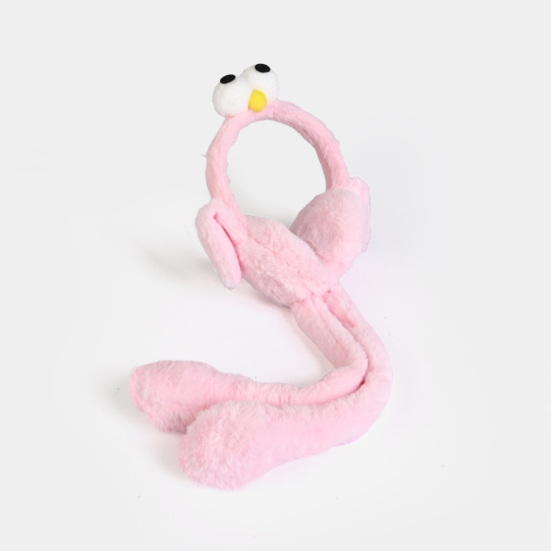 Interactive Moving Ear Plush Winter Earmuffs