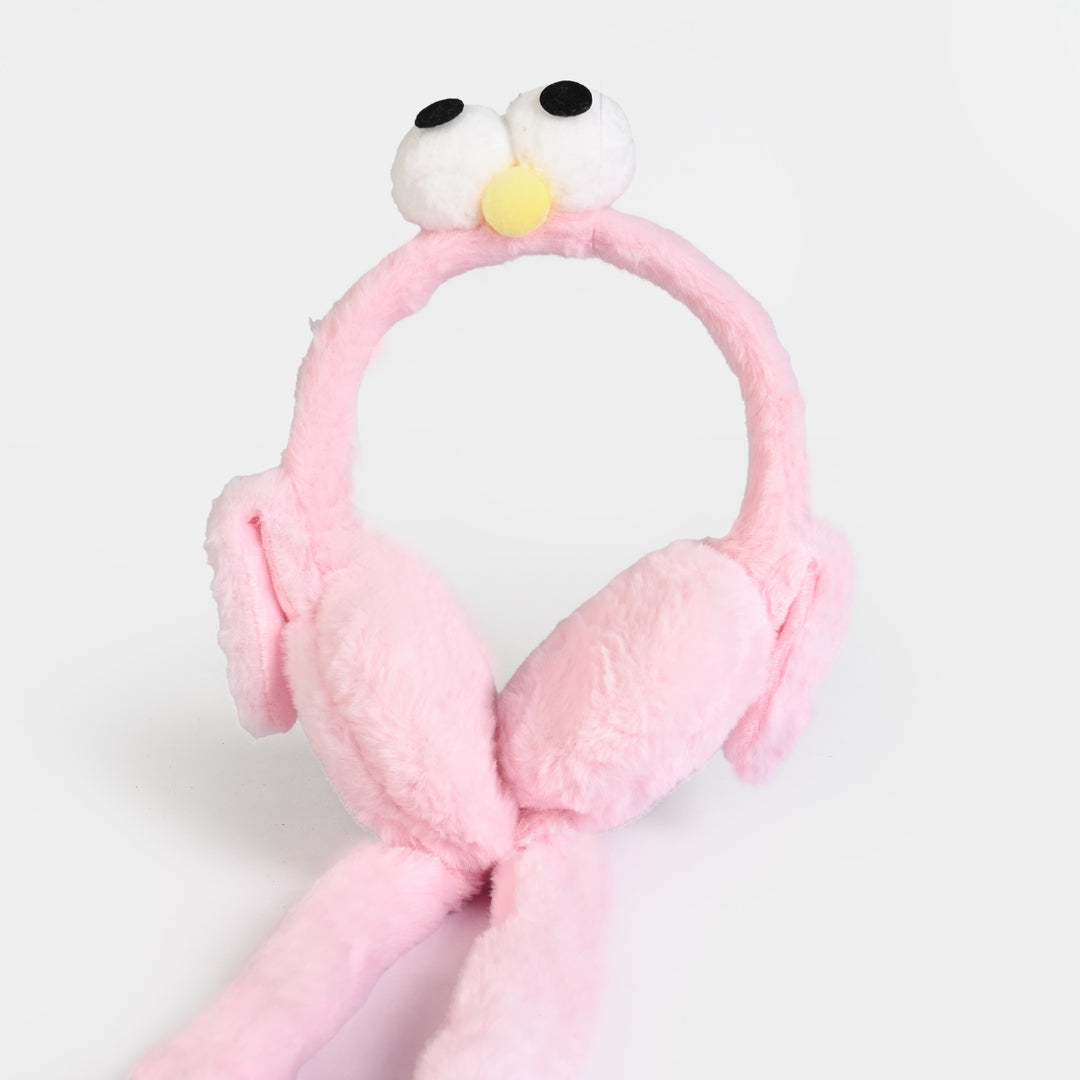 Interactive Moving Ear Plush Winter Earmuffs