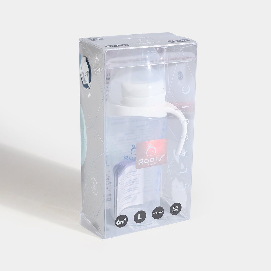 J1016 White Wide-Neck Baby Bottle - 300 ml / 10 oz