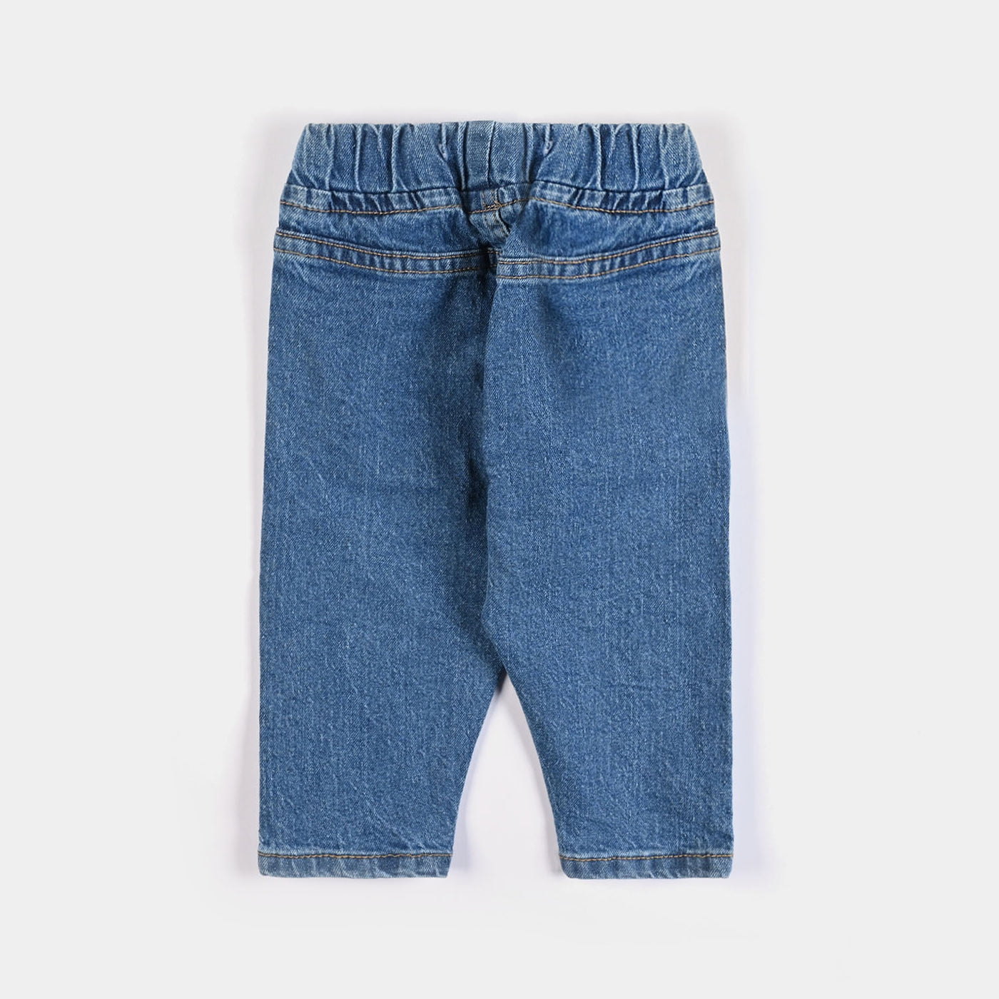 Infant Boys Denim Stretch Denim Pant Cars-LIGHT BLUE