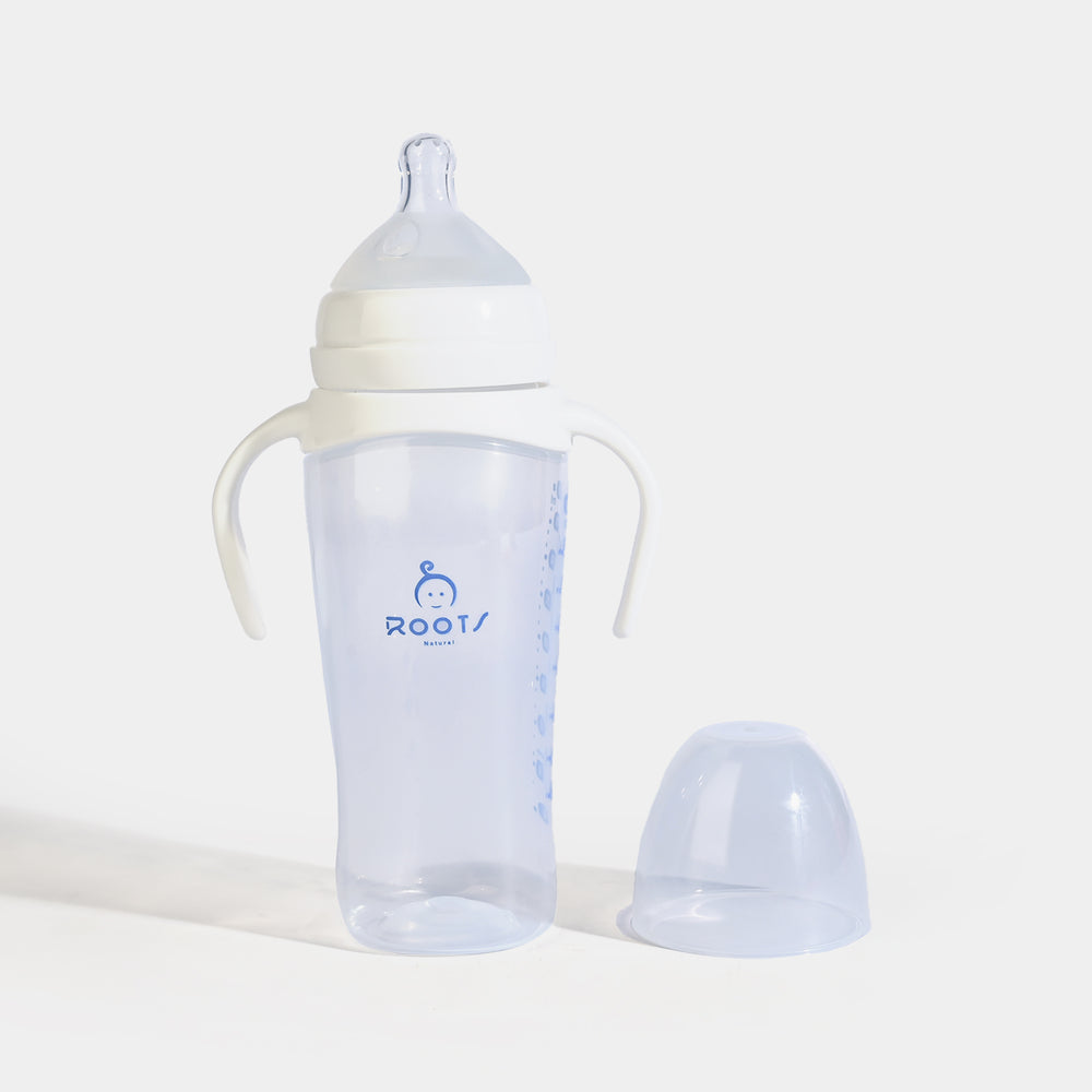 J1016 White Wide-Neck Baby Bottle - 300 ml / 10 oz