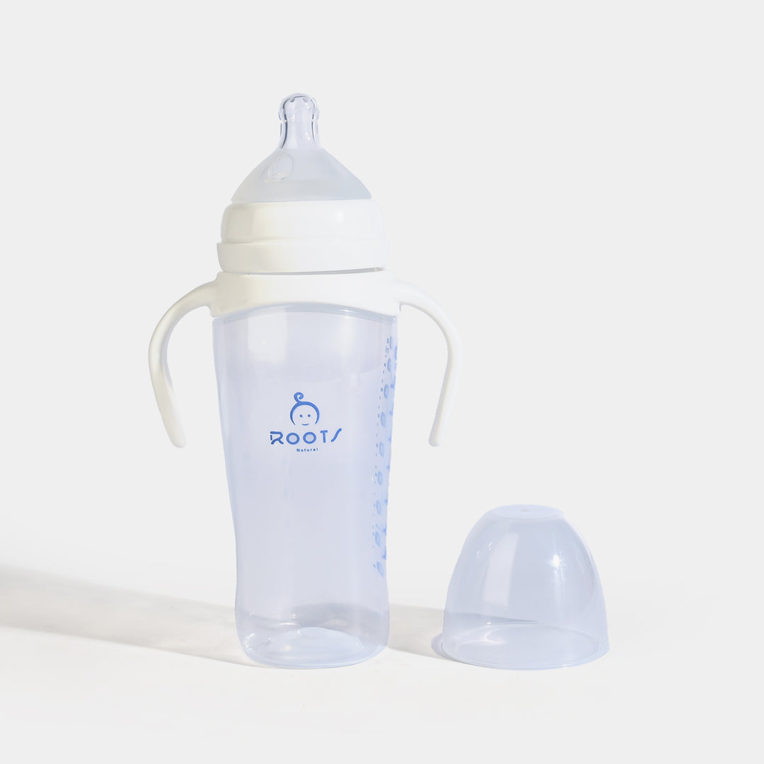 J1016 White Wide-Neck Baby Bottle - 300 ml / 10 oz