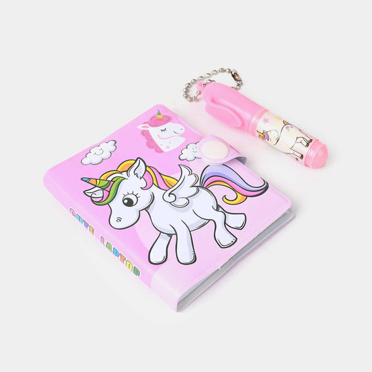 Character Mini Notebook With Mini Pen