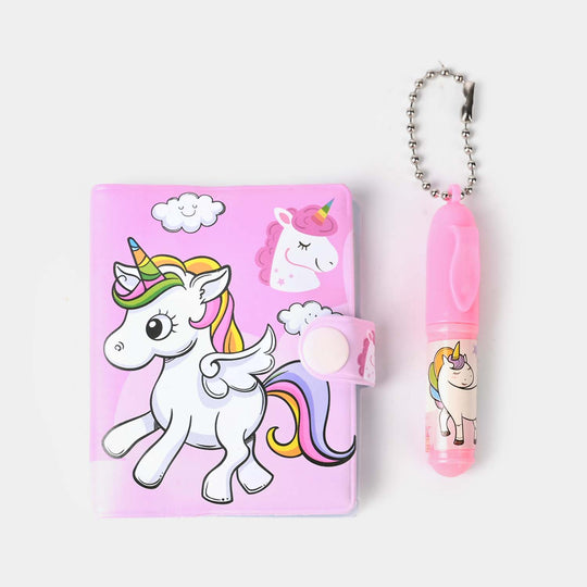Character Mini Notebook With Mini Pen