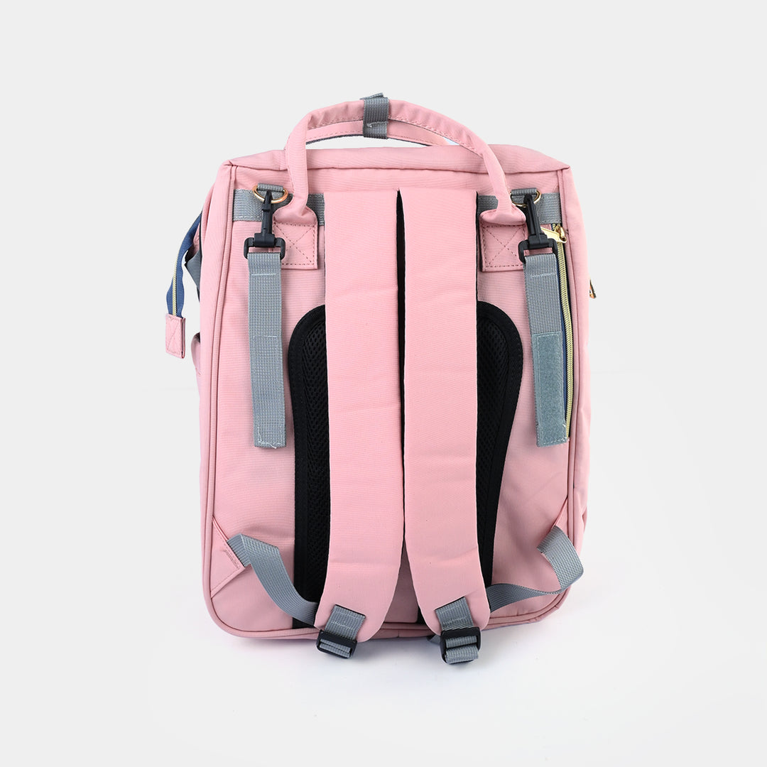 2-in-1 Foldable Diaper Backpack with Expandable Bassinet