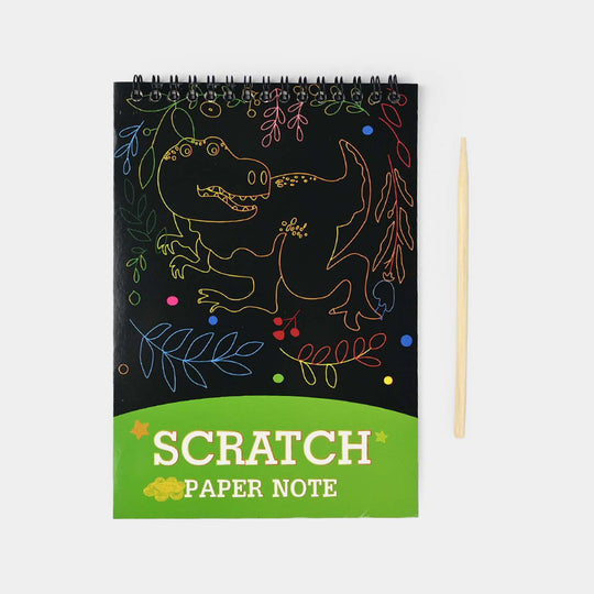 Scratch Paper Note – Rainbow Art Notebook