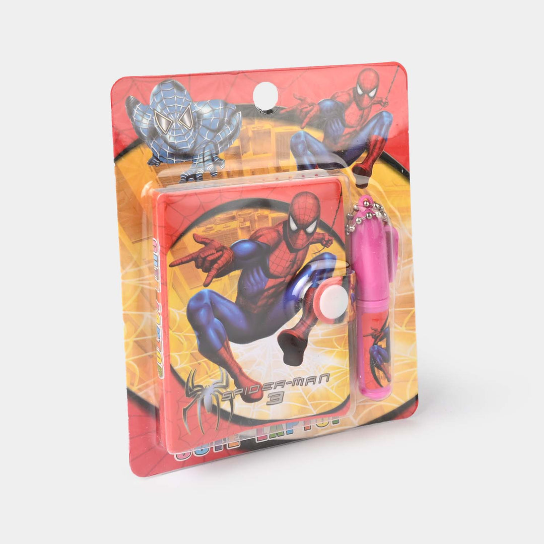 Character Mini Notebook With Mini Pen