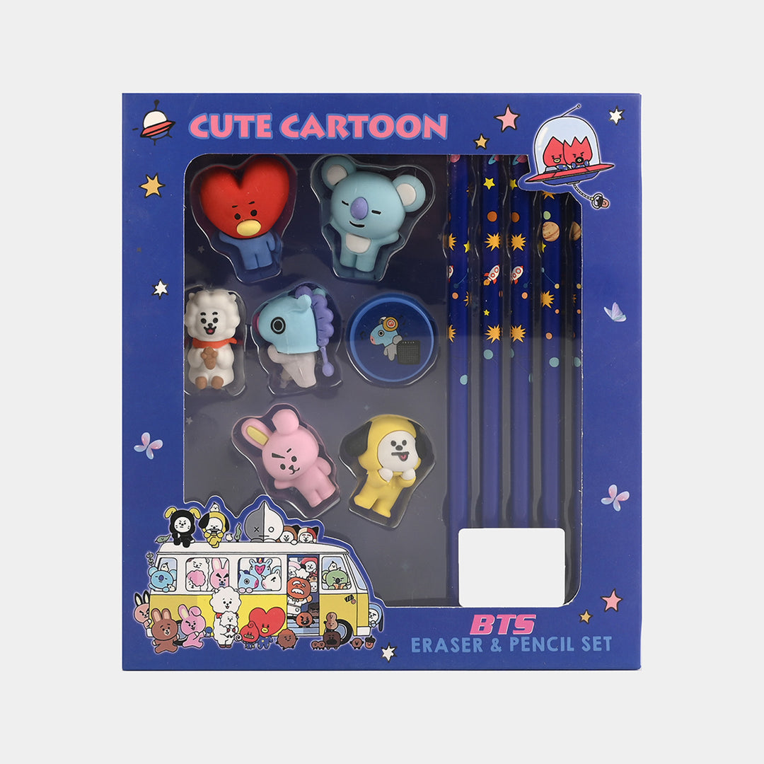 Stationery Eraser Set