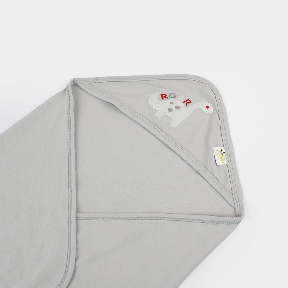 Baby Hooded Wrapping Sheet + 6Pcs Washcloths