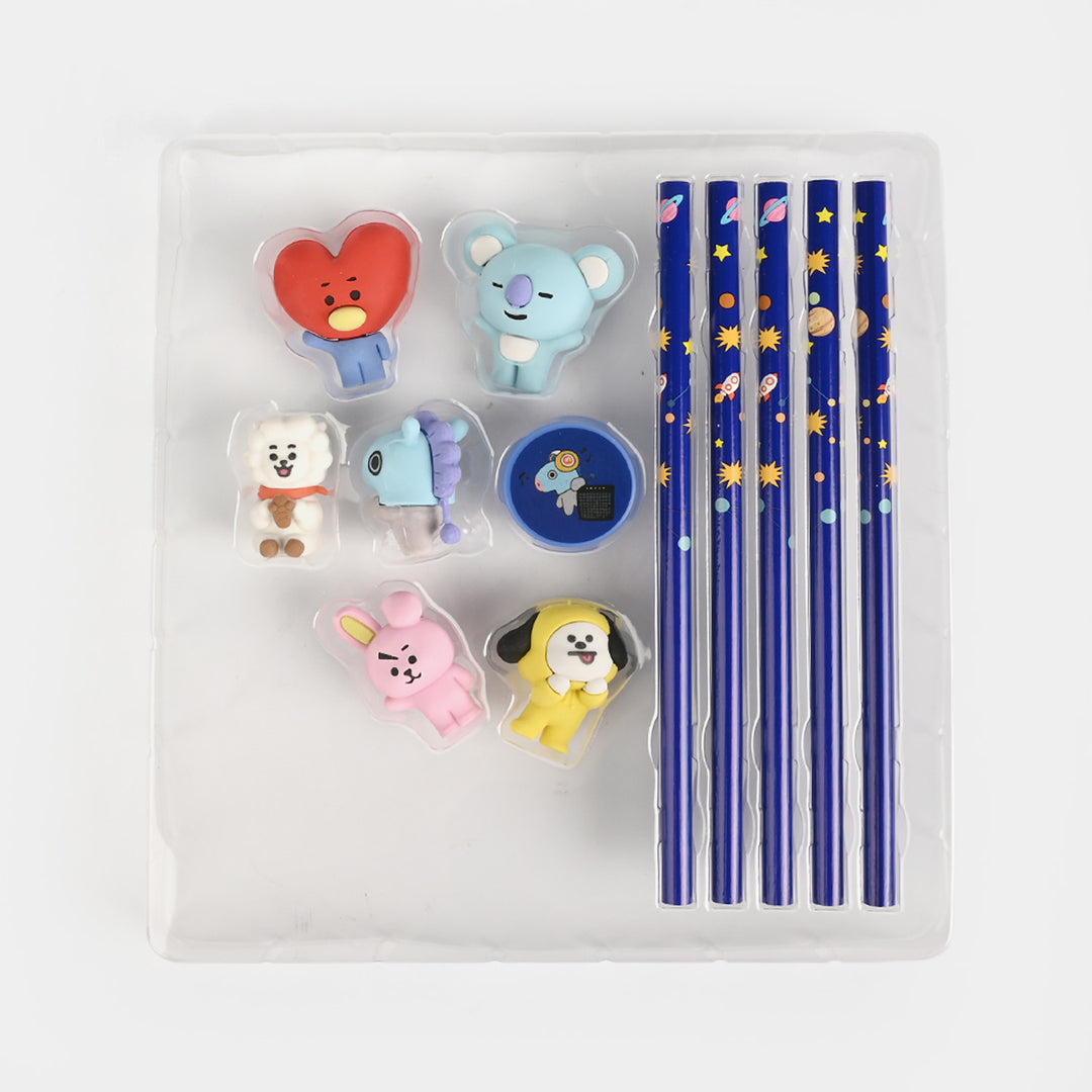 Stationery Eraser Set