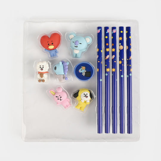 Stationery Eraser Set