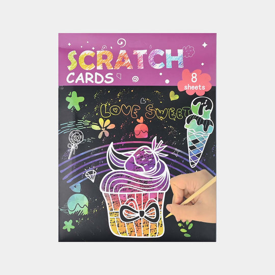 Love Sweet Scratch Art Kit for Kids