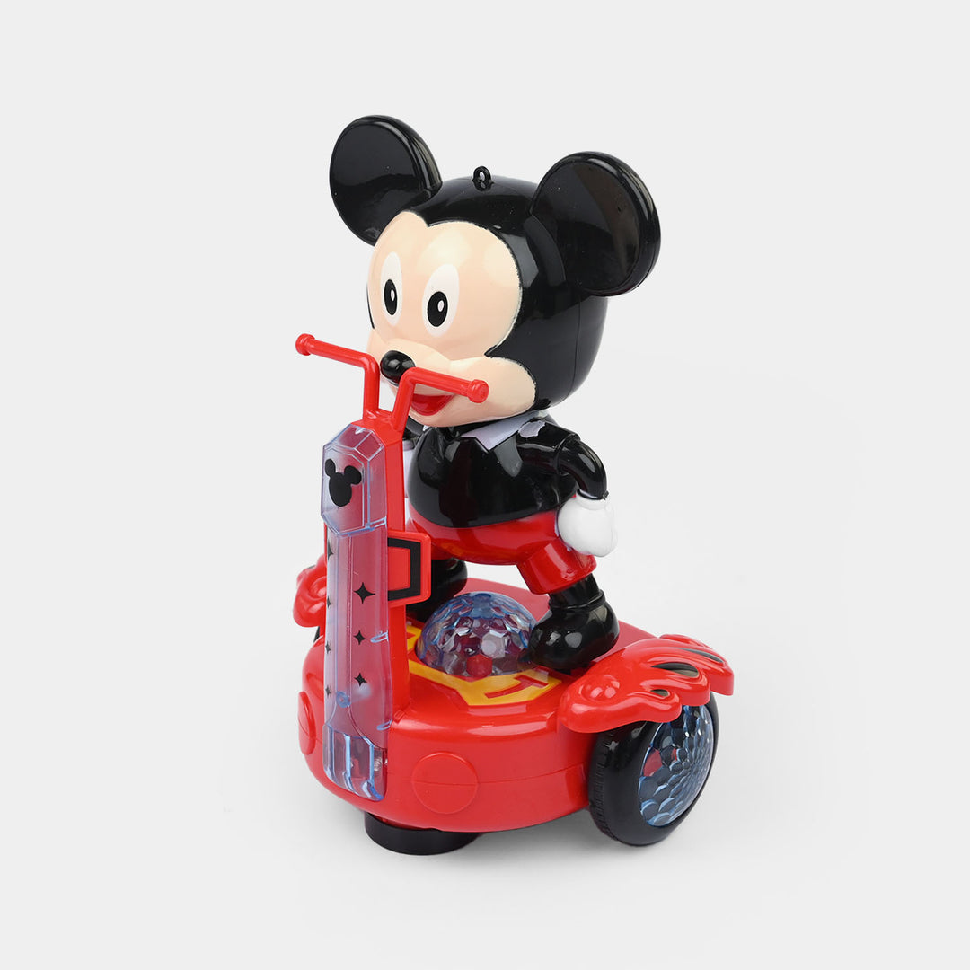 Electric Universal Character Electric Scooter Toy with Light & Sound
