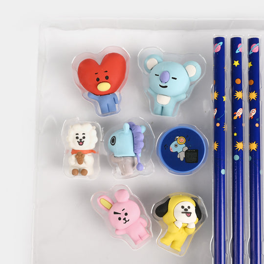 Stationery Eraser Set