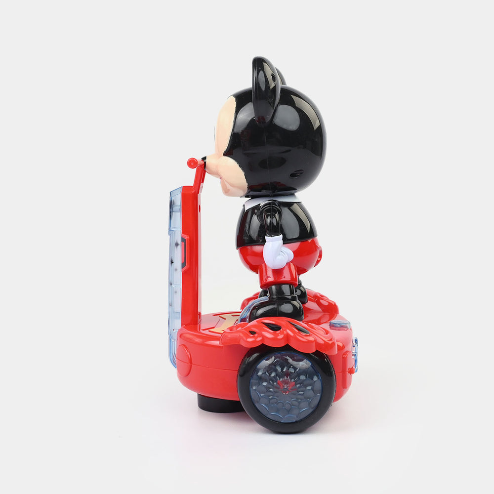 Electric Universal Character Electric Scooter Toy with Light & Sound